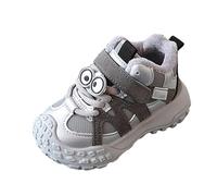 Fashion Big Kids Winter Water Proof Flat Keep Warm Boots Comfortable Shoes Mädchen Sportschuhe 36, gris, 23.5 EU