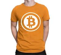Fashion Bitcoin Graphic T Shirts For Men Trend Short Sleeve Printed Crew Neck Tees Funny Streetwear Tops