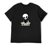 Fashion Blind Skateboard Logo Extreme Sport Black Men's T-Shirt Black M