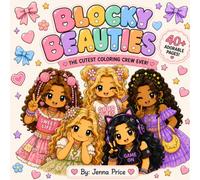 Fashion Blox- Blocky Beauties: A Cute Fashion Coloring Book Featuring Coquette Outfits, Cozy Style Icons, and Girly Aesthetic Looks for All Ages