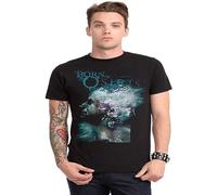 Fashion Born of Osiris Two Faced Unisex 100% Cotton Short-Sleeve T-Shirts Black S