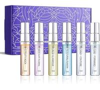 Fashion Capital Set de Perfumes para Mujeres y Hombres - 6 x 5ml Perfumes de Larga Duración - Colección de 6 Fragancias Unisex con Estuche Regalo - Ingredientes Naturales