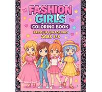 Fashion Coloring Book for Girls: 50 Fun Outfits to Color and Design