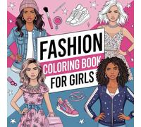 fashion coloring books for teen girls