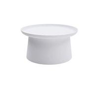 Fashion Commerce Mesa de Polipropileno, Color Blanco, 70 x 70 x 36 cm