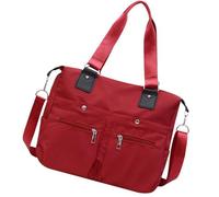 Fashion Crossbody Bag Canvas Multi-Pocket Shoulder Purse Casual Work Tote Handbag for Women Women Multi-pocket Canvas Toted Bag