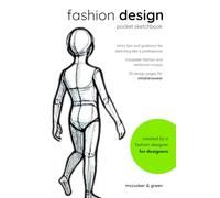 Fashion Design Pocket Sketchbook: (Childrenswear) Croquis, Technical flats and creative space for Designers: A Professional Fashion Sketch Journal ... Notes (Fashion Design Pocket Sketchbooks)