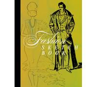 Fashion Design Sketchbook for Men & Women | 200 Template Pages | 8.5 x 11 Inches