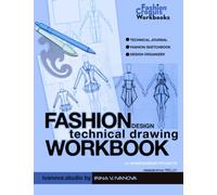 Fashion Design Technical Drawing Workbook for womenswear projects. Croquis style “Bella”: technical journal, fashion sketchbook, design organizer
