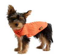 Fashion Dog Jersey para Perro De Merinowollmischung -Naranja-33CM Suéter