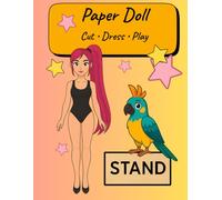 Fashion Doll Cut-Out Book with Outfits: Roxy: Paper Doll Activity Book for Girls