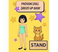Fashion Doll Cut-Out Book with Outfits: Selin: Paper Doll Activity Book for Kids with Outfits and Accessories (Cutout & Dress Up Paper Dolls Collection)