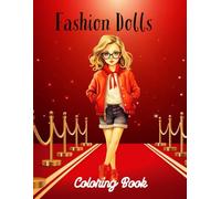 Fashion Dolls Coloring Book