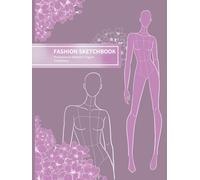 Fashion Figure Sketchbook for Women's Wear: Professional Figure Template for Fashion Design | 116 pages