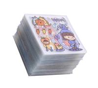 Fashion Girl Stickers - 100 Cartoon Girls Waterproof Decals | Cool Trendy Stickers for Phones, Laptops, Scrapbooks, Notebooks, Guitar, DIY Crafts, Journals, Kids, Teens and Creative Art Projects