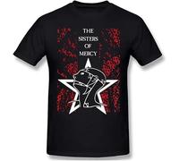 Fashion Graphic Tshirt Cartoon The S~i~s~t~e~r~s of Mercy T Shirts Short Sleeve Casual Men O-Neck Cotton T-Shirt tee Top Black