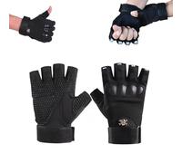 FASHION ITEM Guantes impermeables con linterna LED para hombres, mujeres y niños, guantes con luces en las puntas de los dedos para pesca, camping, bricolaje y más (blanco, negro)