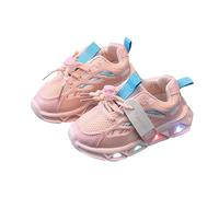 Fashion Light Baby Shoes Casual Children Shoes Boys Girls Sandals Soft Kids Sports Shoes Mädchen Sneaker 24, Rosa., 24 EU