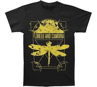 Fashion Men Printed T Shirt Coheed Cambria Mens Dissect Slim Fit Men Casual Tees Tops Black XXL