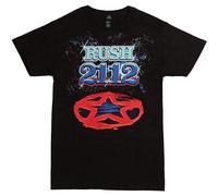 Fashion Men Summer Rush 2112 Redux T-Shirt Unisex Black tee S Size L