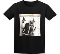 Fashion Men's T-Shirt Boogie Down Productions by All Means Necessary - BDP KRS One Hip Hop NYC Crew Neck Tops tee Black 3XL