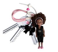 Fashion Purse Keychain, Handbag Pendant Keyring Charm Accessory, Cute Bag Decoration Key Holder for Women Teens Girls Kids, Travel School Shopping Leisure Indoor Outdoor Daily Use Gift Idea Use