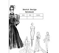 Fashion Sketch Notebook - Womenswear & Menswear Design Journal: Design, Sketch & Create Your Own Fashion Collection | Perfect for Students, Stylists & Clothing Creators
