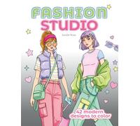 FASHION STUDIO: The Street Style Coloring Book