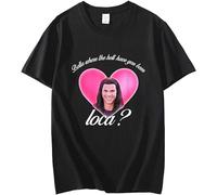 Fashion Summer Hip Hop Streetwear Unisex Mens tee Bella Where The Hell Have You Been Loca Tshirt Tops White Black Cool Breathable Size S