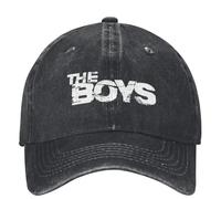 Fashion The Boys Series de TV Gorra de béisbol Hombres Mujeres Desgastado Denim Lavado Snapback Sombrero Exterior Verano Casquette Soft Gorra