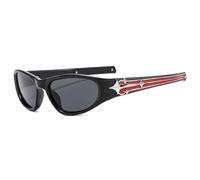Fashion Trend - Gafas de sol vintage Ins Catwalk para hombre y mujer, 01 Negro, A