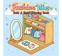 Fashion Vibes: Easy and Bold Coloring Book