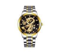 Fashion Watches - Reloj de cuarzo para hombre, acero inoxidable, G, talla única