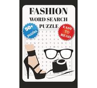 Fashion Word Search Puzzle: Fashion Word Search Puzzles for Adults, Teens, and Style enthusiasts