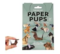 FASHION YO Kit de dinosaurios de gatos y perros de origami, kit de manualidades de papel para gatos con 50 hojas, papel artístico de 20 x 15 cm para plegado creativo (perro, 50 hojas)