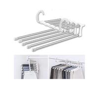 Fashionable Closet Organizer, Swing Arms Design for Easy Access, Anti-Rust Construction Guarantees Durability, Non-Slip Surface Keeps Your Clothes In