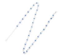 Fashionable Evil Eye Beaded Neckless Women's Clavicle Chain Necklace Safe and Exquisite