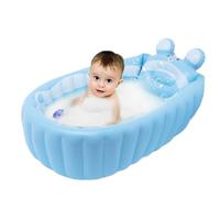 Fashionable Inflatable Toddler Bathtub, Toddler Tub for Shower, Foldable Shower Basin, Quick-Dry Air Swimming Pool for Home Use Daycare Hospital, 0-6 years old