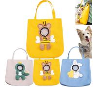 Fashionable Small Dog Bag Carrier Dog Purse Convenient Pet Tote for Small and Medium Sized Dogs and Cats Puppy Bag Stylish Pet Handbag for Going out and Travel (B)