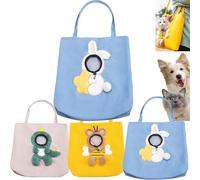 Fashionable Small Dog Bag Carrier Dog Purse Convenient Pet Tote for Small and Medium Sized Dogs and Cats Puppy Bag Stylish Pet Handbag for Going out and Travel (C)