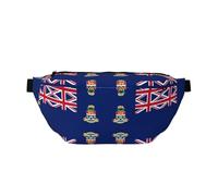 FashionableFlag of The Cayman Islands - Riñonera para correr, ligera y cómoda, adecuada para viajes, compras, ciclismo y fitness