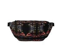 FashionableGrapes and Wine - Riñonera para correr, ligera y cómoda, adecuada para viajes, compras, ciclismo y fitness