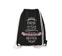 Fashionalarm Bolsa de deporte - Orgullosa mamá - como Dios creó a los niños que me dio lo mejor | Mochila divertida para regalo de cumpleaños idea de regalo para el día de la madre madre mamá,