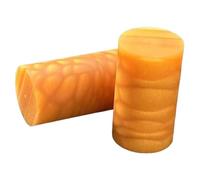 FashionCha 2 Piezas Férula para Taco de Billar para Snooker Accesorio de Puntera Y Componente de Reparación Ligero Y Portátil Adecuado para La Actualizaci, Amarillo