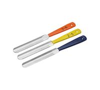 FashionCha 3 Piezas Lima Cejuela Guitarra Kit Herramienta Ranura Traste Acero Inoxidable Mango Antideslizante Apto para Reparación Bajo