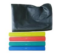 FashionCha 3 Piezas Twist Bar Barra de Resistencia Ejercitador de Muñeca TPE Flexible Adecuado para Terapia Física Recuperación de Lesiones Ent, Paquete de 4