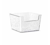 FashionCha Caja Organizadora Escritorio Plástico, Caja cuadrada pequeña