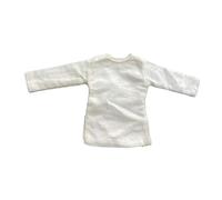 FashionCha Camisa Básica de Manga Larga para Figura Femenina a Escala 1/6