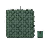 FashionCha Cojín de Asiento Hinchable Almohadilla para Viaje Cojín Ergonómico Esterilla para Acampar Almohadilla para Silla con Válvula de Inflado Rápido Adecuad, Verde