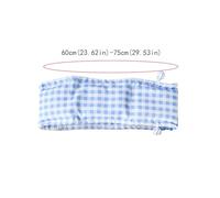 FashionCha Collar Ajustable de Verano para Perros, Bufanda con compresas de Hielo, Ideal para Paseos, Blue and L